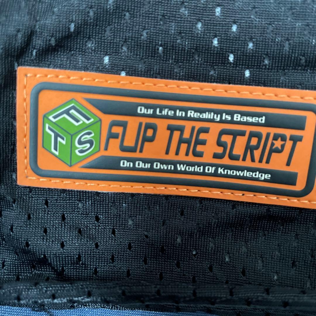 希少 XL Champion × FLIP THE SCRIPT バスケシャツ