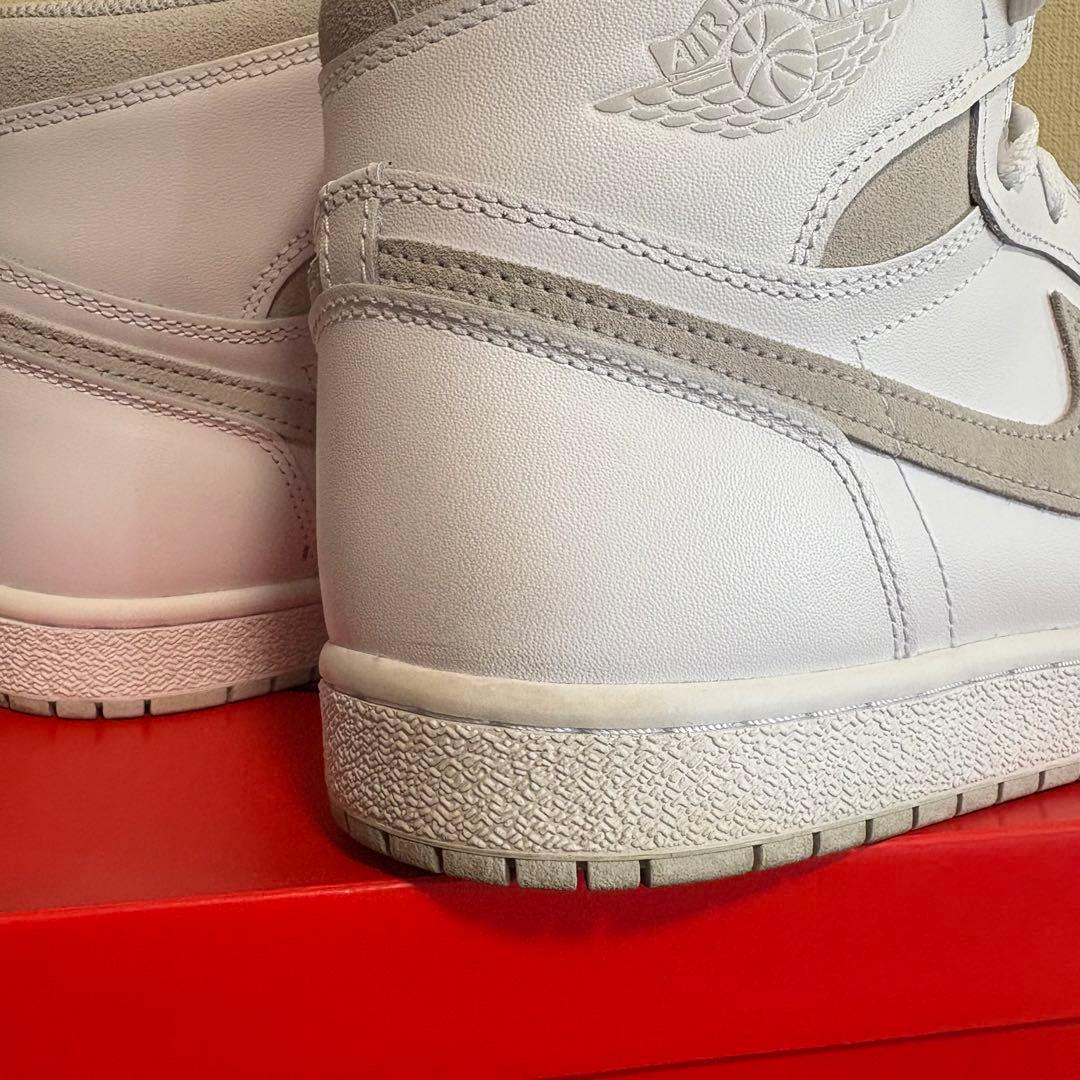 Air Jordan 1 Hi 85 Neutral Grey グレー ホワイト