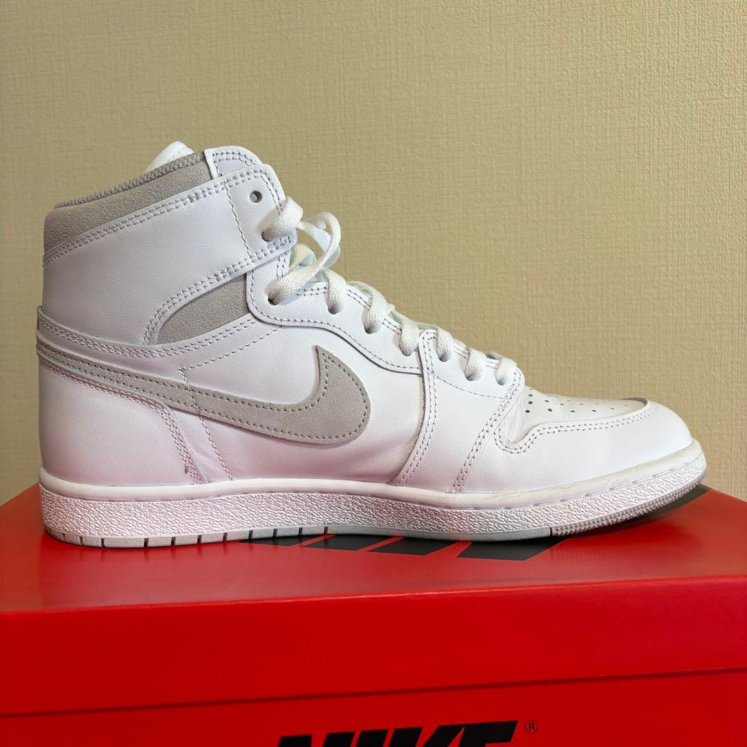 Air Jordan 1 Hi 85 Neutral Grey グレー ホワイト