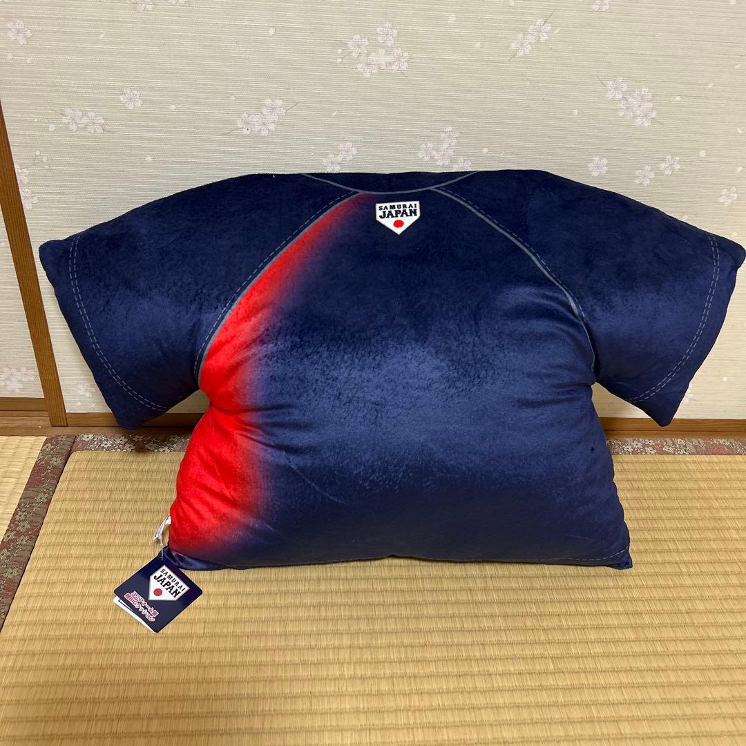 侍ジャパン 公式ユニフォーム型&キャップ型 超BIGクッションセット