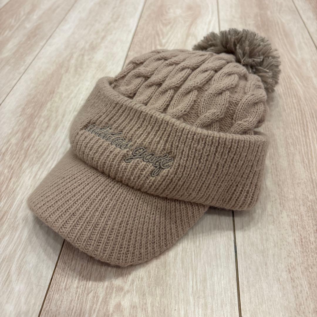 adidas レディース　トップス　バイザー　ニット帽　最終SALEです！