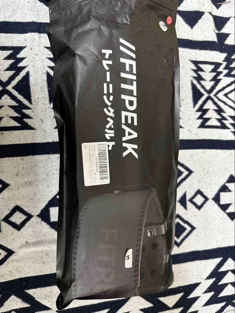 FITPEAK パワーベルト 筋トレ 腰 ベルト Mサイズ