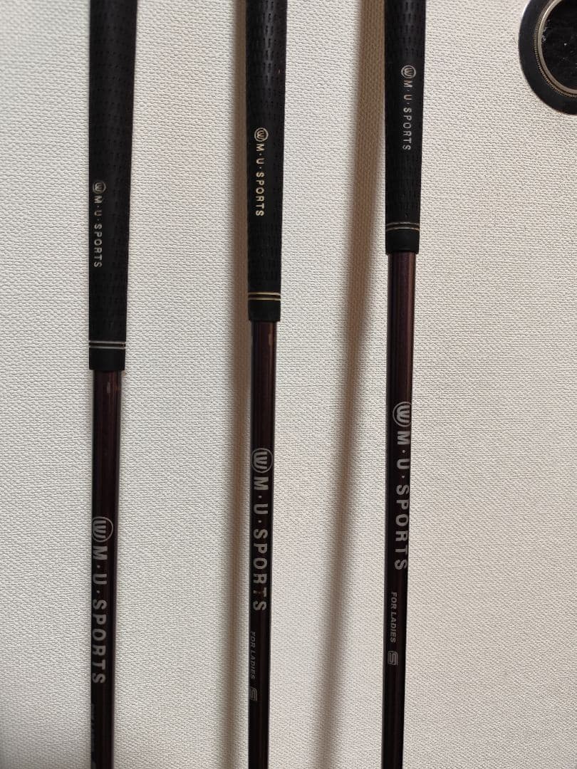 IGNIO 水色 キャディバッグとクラブ3本セット