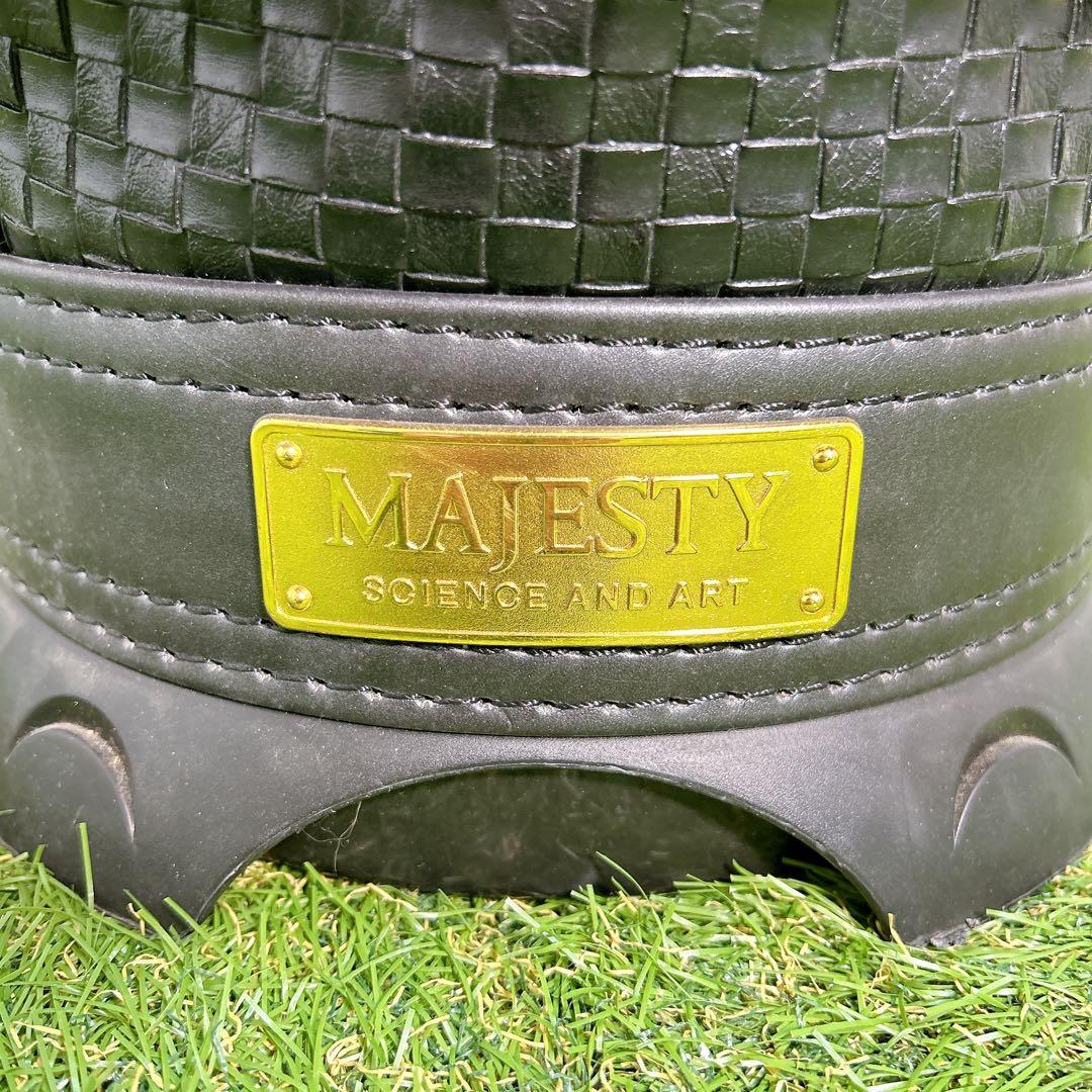 MAJESTY マジェスティ　キャディバッグ　ゴルフバッグ　初心者　黒