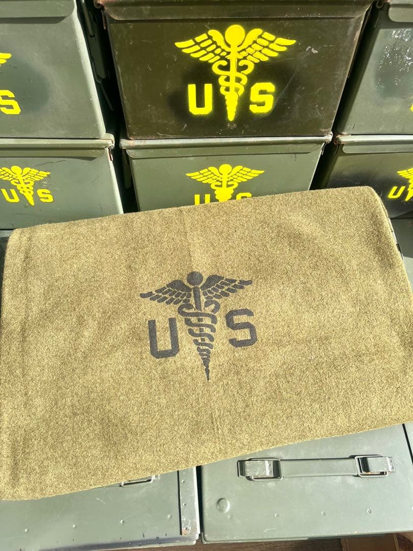 米軍放出未使用品 レア品 US-ARMY MEDICAL 米国製 ブランケット