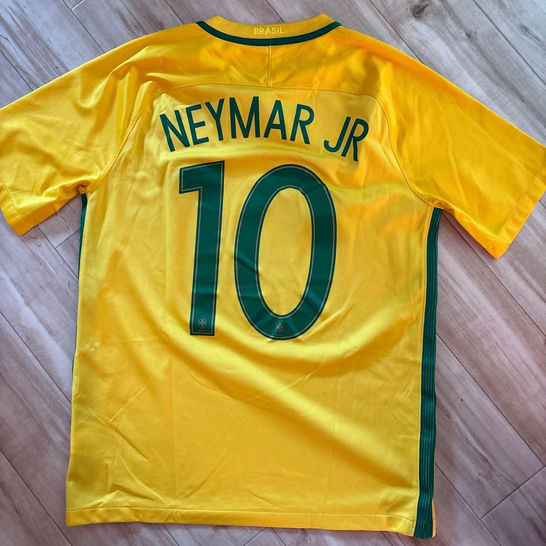 に*た様 【12月SALE】ブラジル代表サッカー シャツ 10番　ネイマール