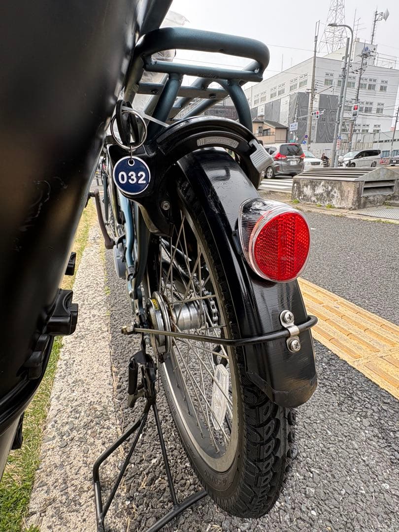 032中古ブリヂストンビッケ電動アシスト自転車　12Ah 大阪
