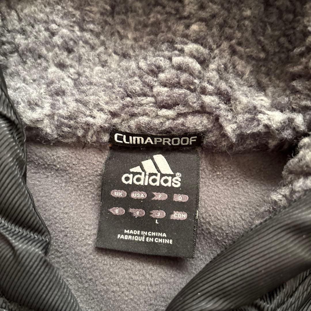 adidas CLIMAPROOF ベンチコート ブラック ハーフコート　美品