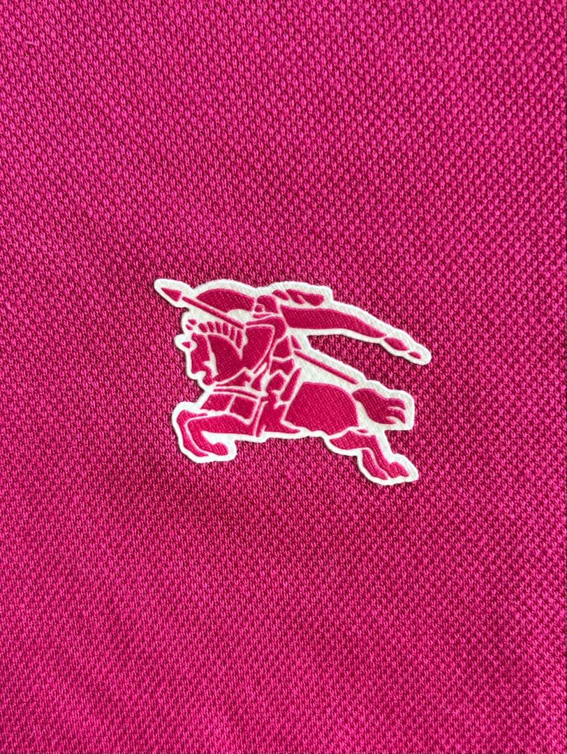 BURBERRY GOLF バーバリーゴルフ ポロシャツ ピンク 4