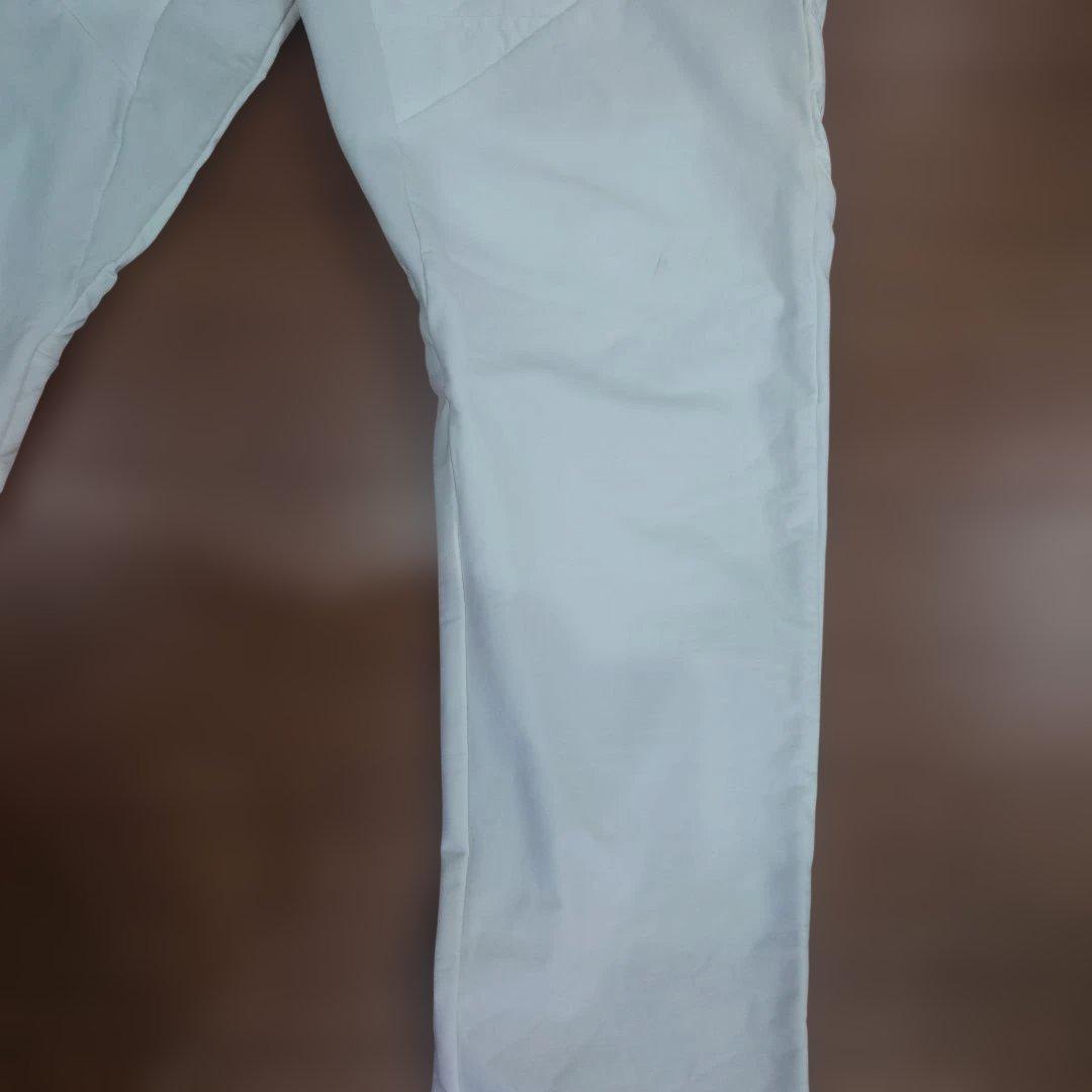 adidas ゴルフパンツ ホワイト　冬用　XOサイズ