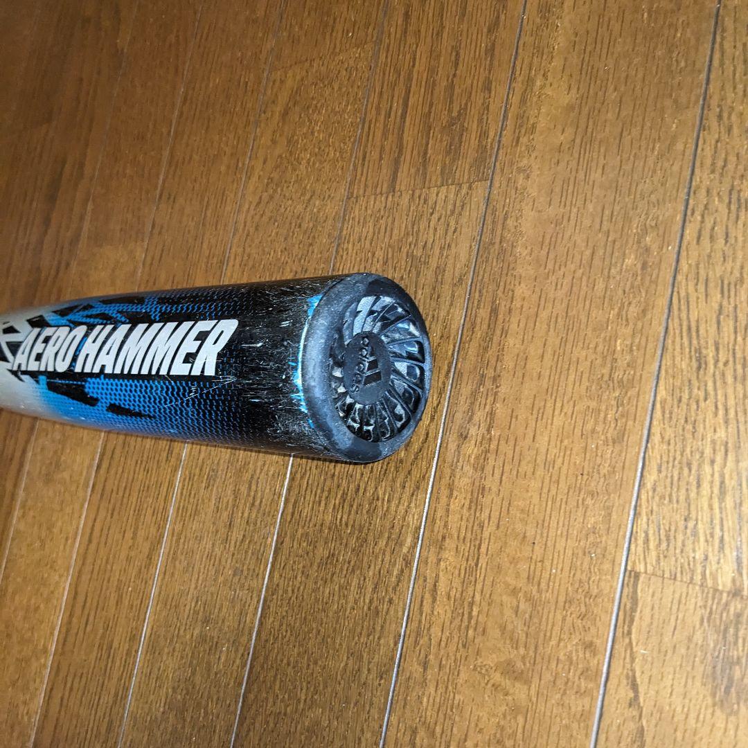 値下げ可 軟式バット アディダス エアロハンマー 85cm/670g