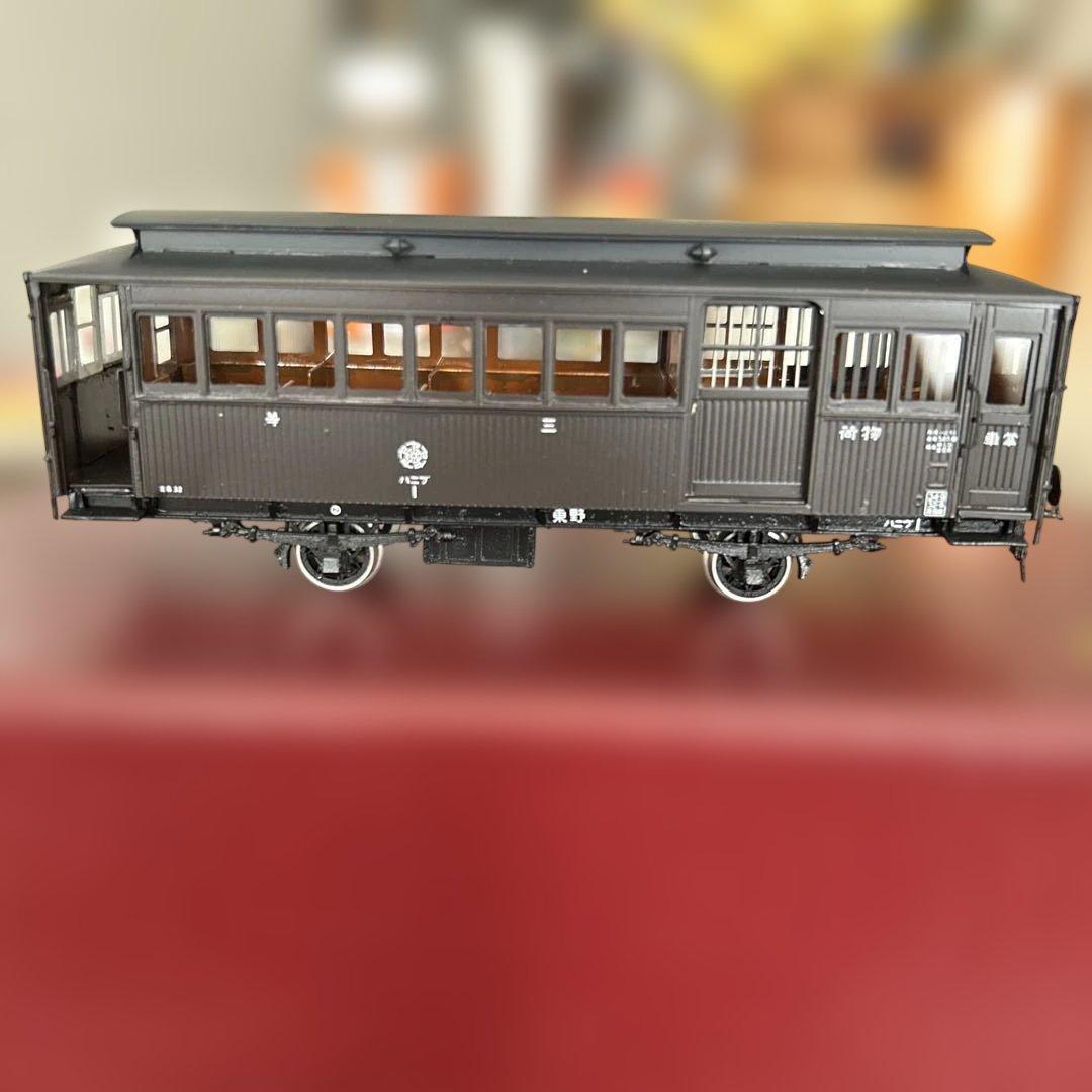 ムサシノモデル　東野鉄道　ハニフ1 メーカー完成品