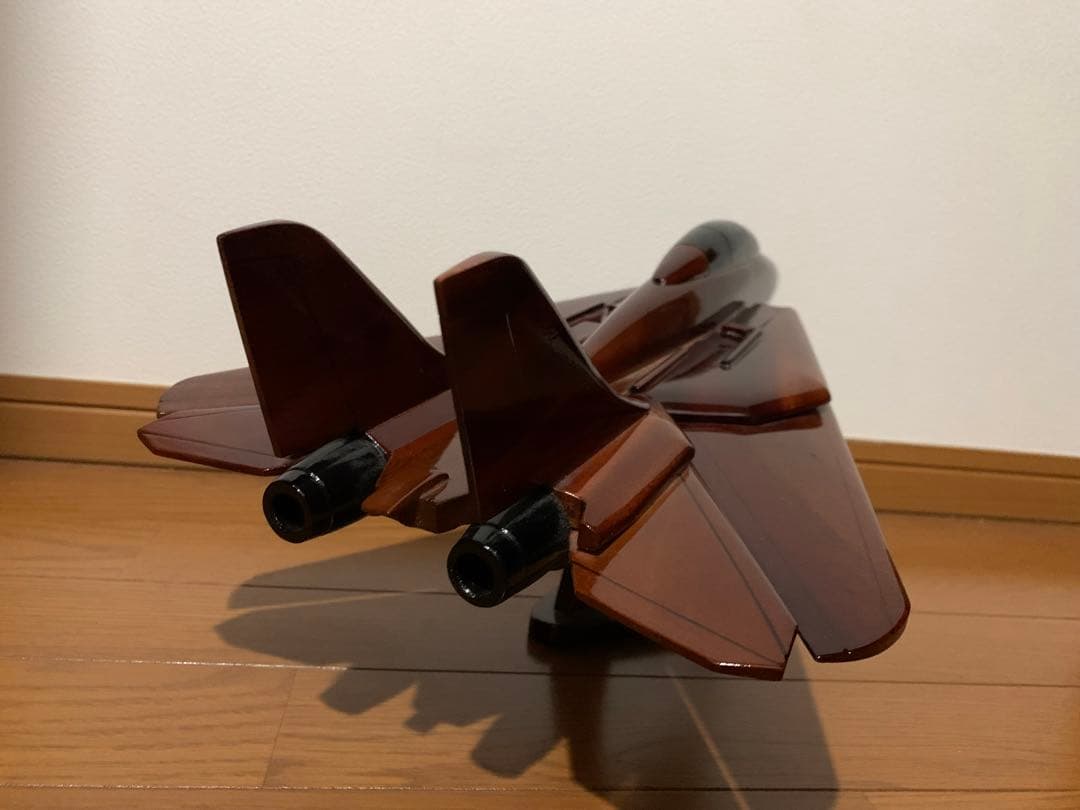 f14トムキャトの木製の飛行機模型