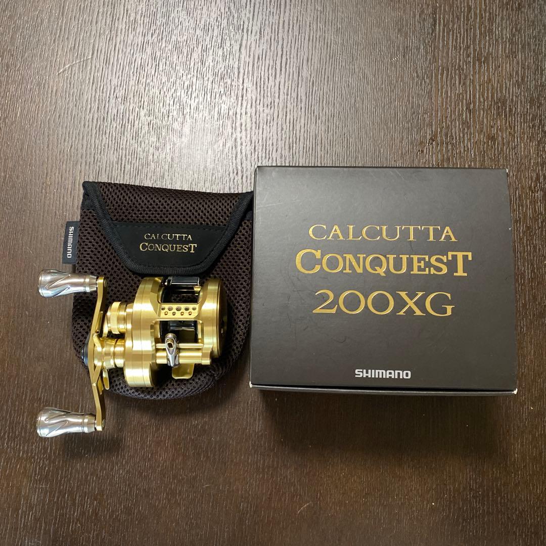 む*ー様 22CALCUTTA CONQUEST 200XG ハンドルLIVRE