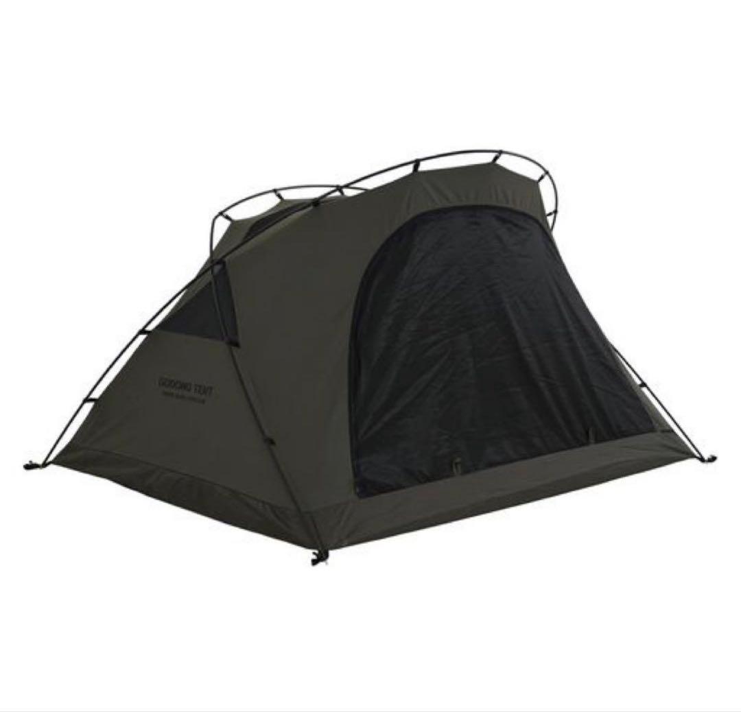 CAMVIL GODONG2.0 カーキグリーン フライシート グランドシート付
