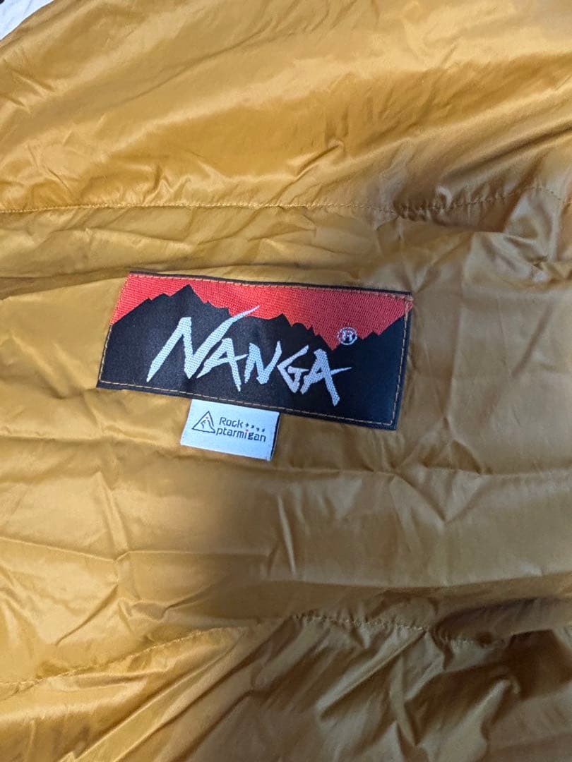 NANGA 750STD シュラフ　ロックターミガン別注