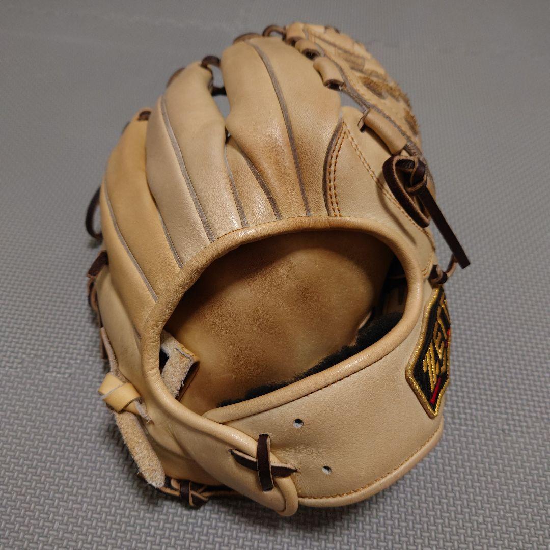 ゼットプロステイタス軟式グローブ内野手用ライオンズ源田モデル