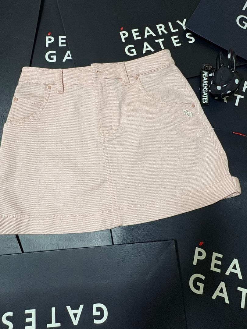 PEARLY GATES ピンクスカート