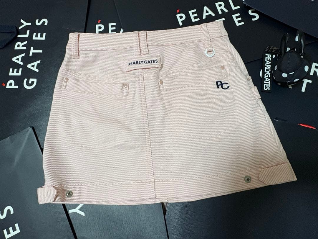 PEARLY GATES ピンクスカート