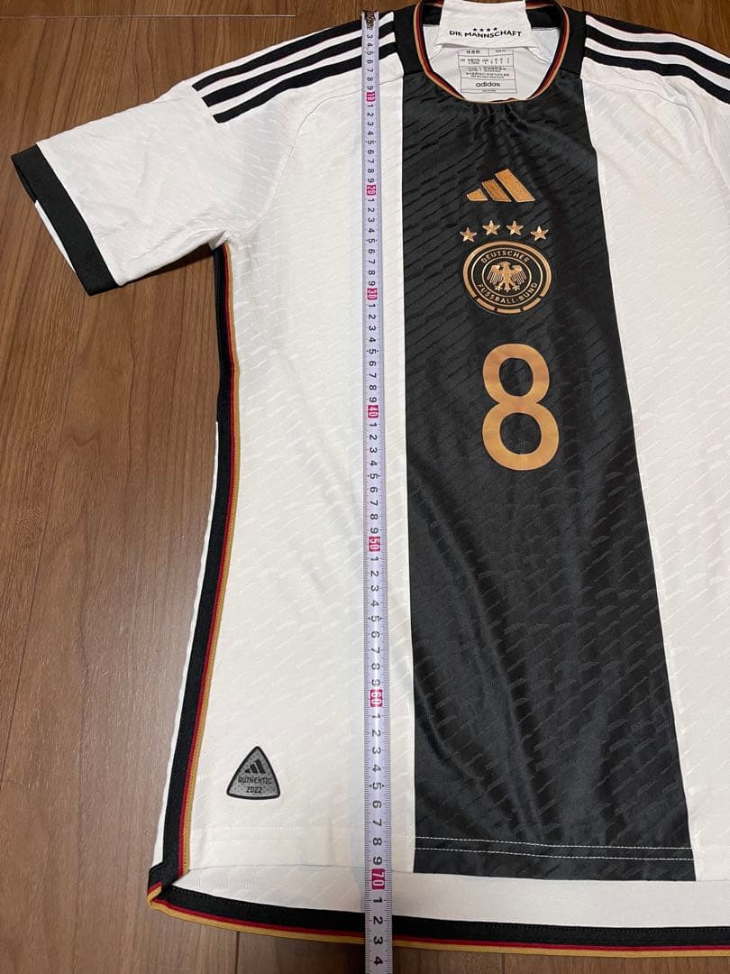 【オーセンティック】 ドイツ代表2022 ユニフォーム ゴレツカ 中古美品