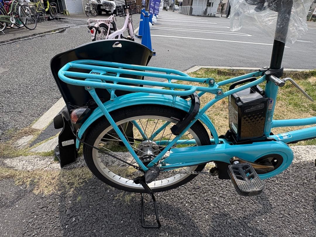 075中古 Panasonic電動アシスト自転車　8Ah 大阪