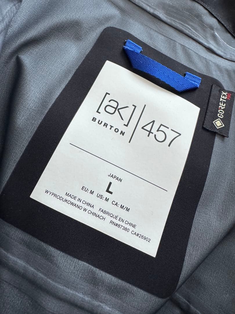 本日限定値下【新品】BURTON Ak457 GuideJacket 23-24