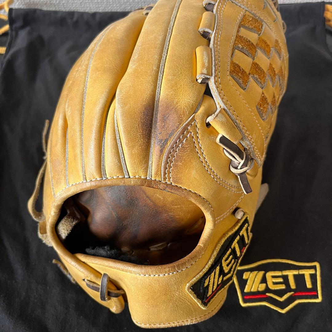 け*−様 【軟式】ZETT PROSTATUS 内野用グラブ 源田モデル 右投げ