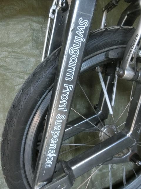 116：RM　BD-1 折畳自転車 ジャンク　引取限定：埼玉県所沢市