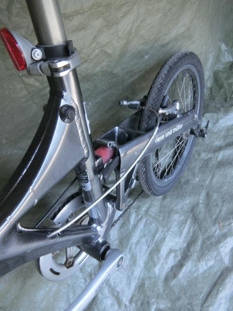 116：RM　BD-1 折畳自転車 ジャンク　引取限定：埼玉県所沢市
