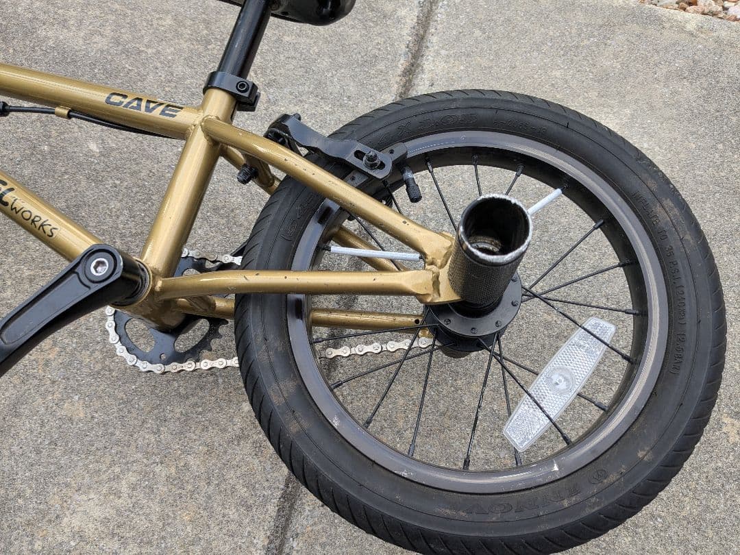 14インチ　キッズ用bmx MOTELWORKS フラットランド
