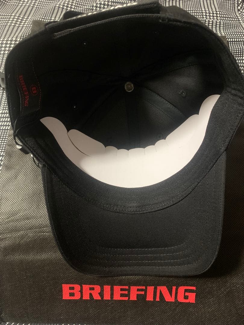 BRIEFING ブラック キャップ新品