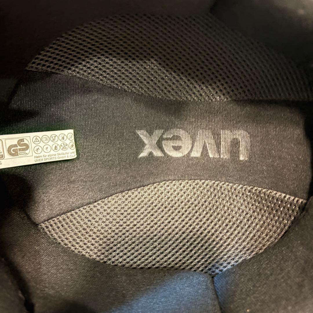 uvex ウベックス スキー スノーボード バイザーヘルメット ブラック