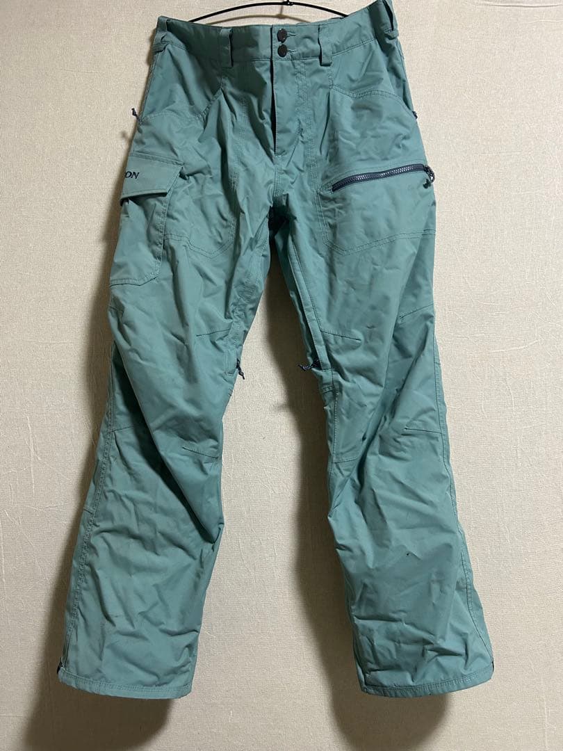 Burton 青迷彩　スノーボードウェア　スキーウェア　メンズ