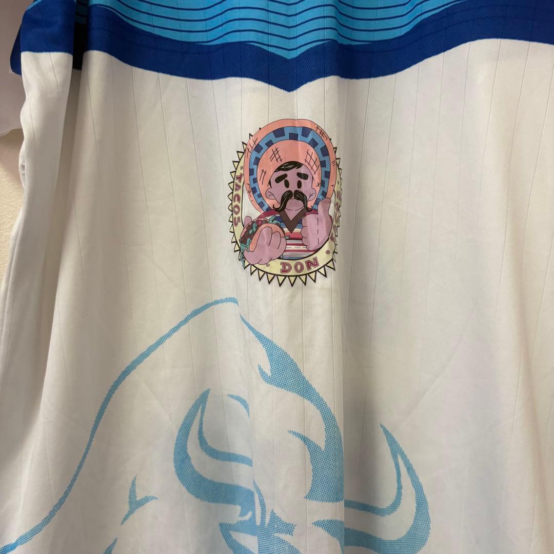 希少 メキシコ製 セラヤFC ヴィンテージ サッカーシャツ ボロ リメイク 27