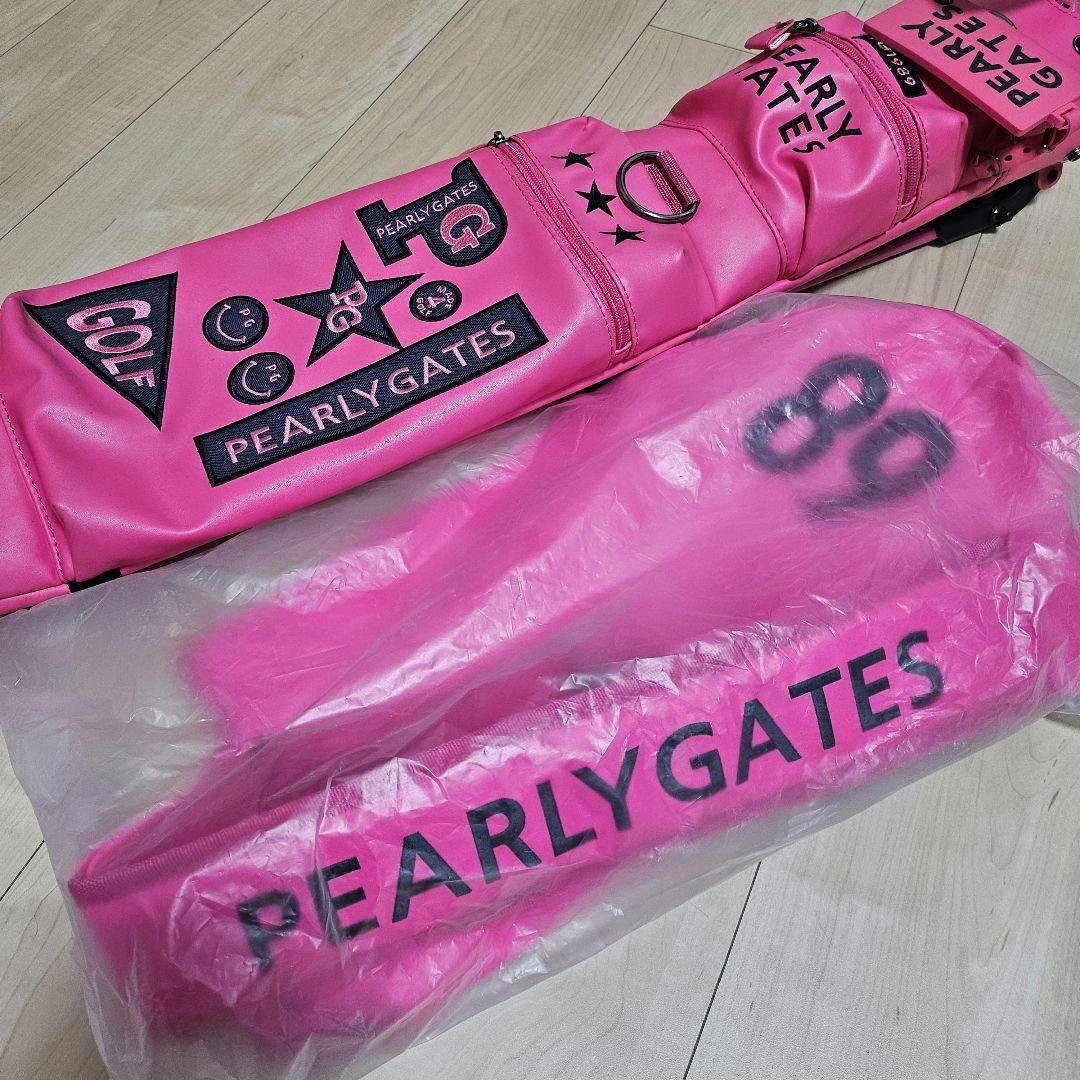 PEARLY GATES ピンク キャディバッグ 89