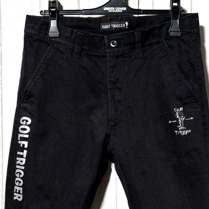 ゴルフトリガー ストレッチパンツ GOLF TRIGGER ベーシックパウダー黒