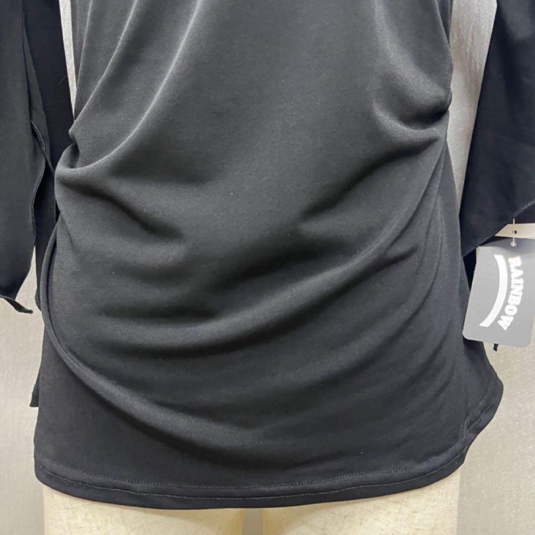新品 ブラックトップス 社交ダンス カラオケ フォーマル ステージ