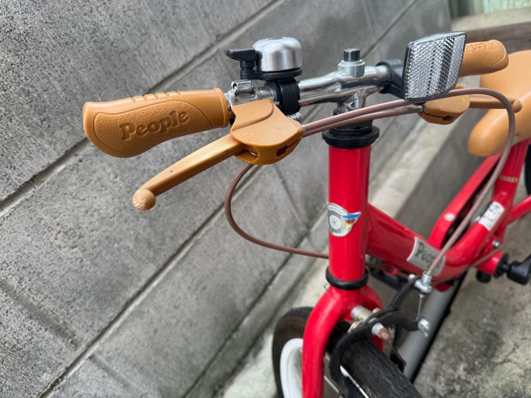 People ケッターサイクル 16インチ 子供用自転車 赤