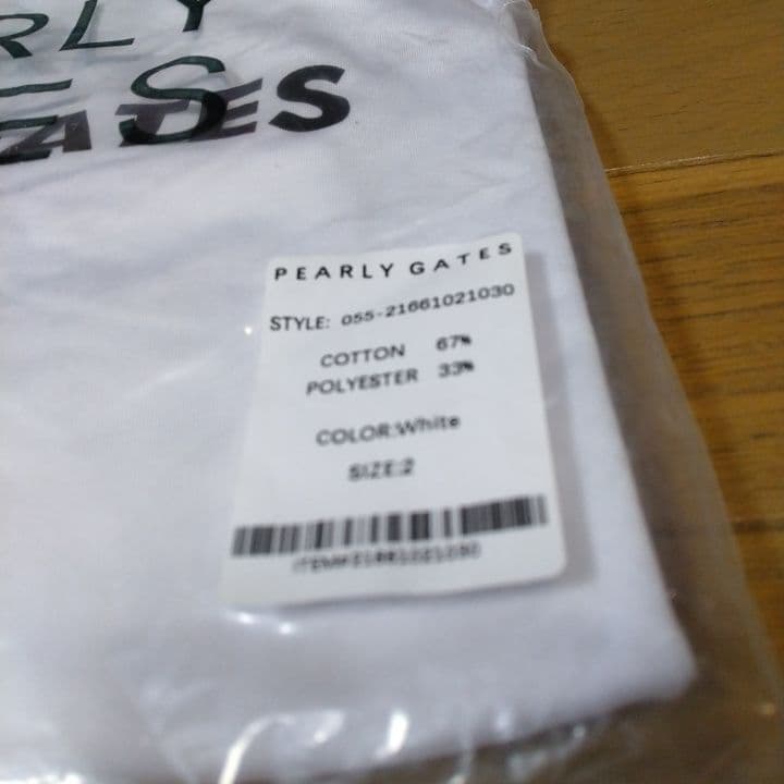 ⭐新品⭐パーリーゲイツ⭐長袖モック⭐白⭐L⭐