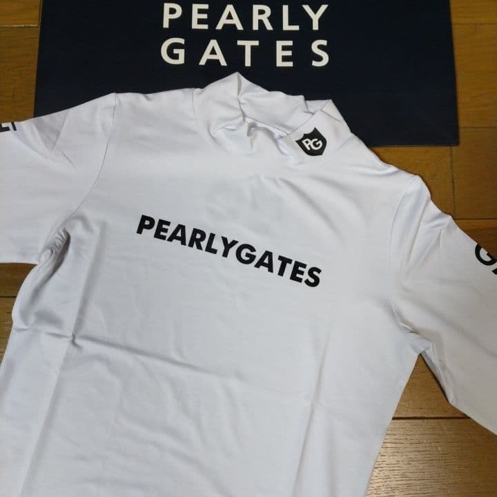 ⭐新品⭐パーリーゲイツ⭐長袖モック⭐白⭐L⭐