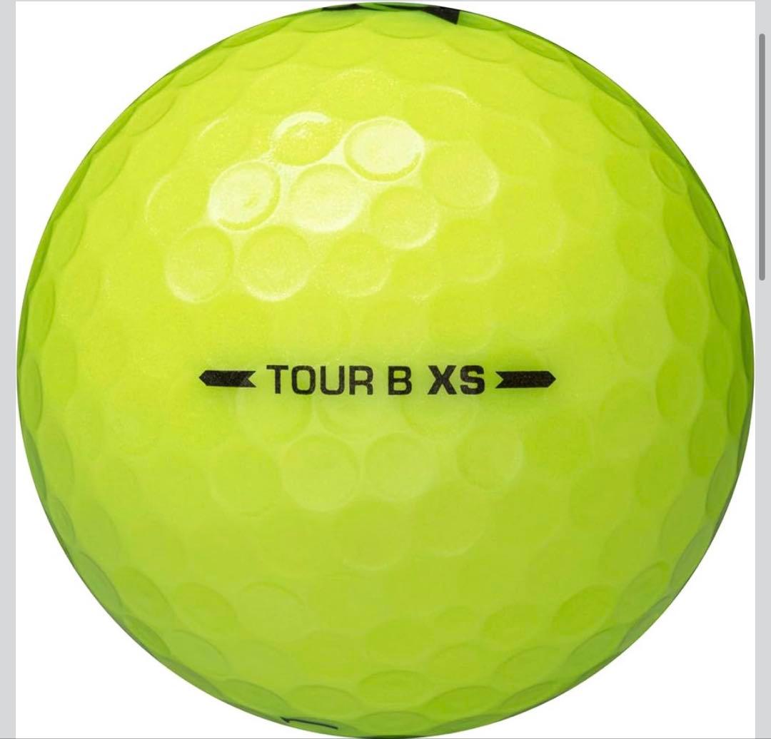 ブリヂストンTOUR BXSゴルフボール26年モデル イエロー4ダース新品未使用