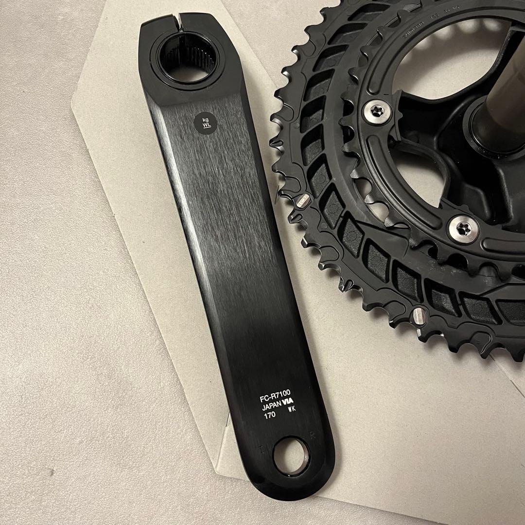 Shimano 105 FC-R7100 50-34T 170mm クランク