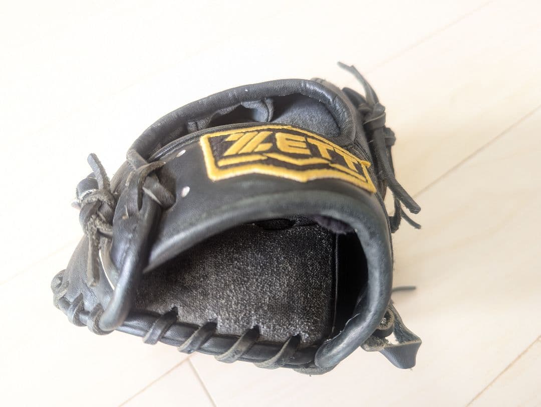 ZETT 一般軟式　グローブ 黒　中学生　高学年