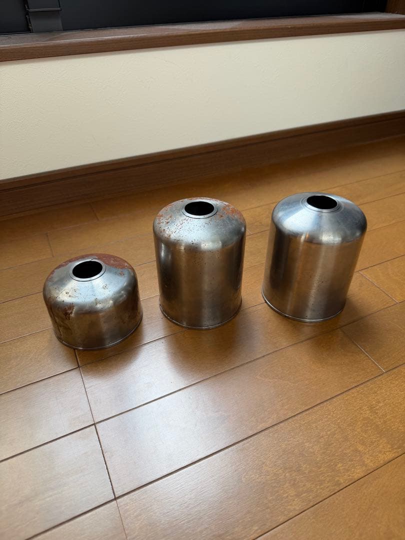 ソマビト　TETSUカバー　3つセット　ガス缶カバー