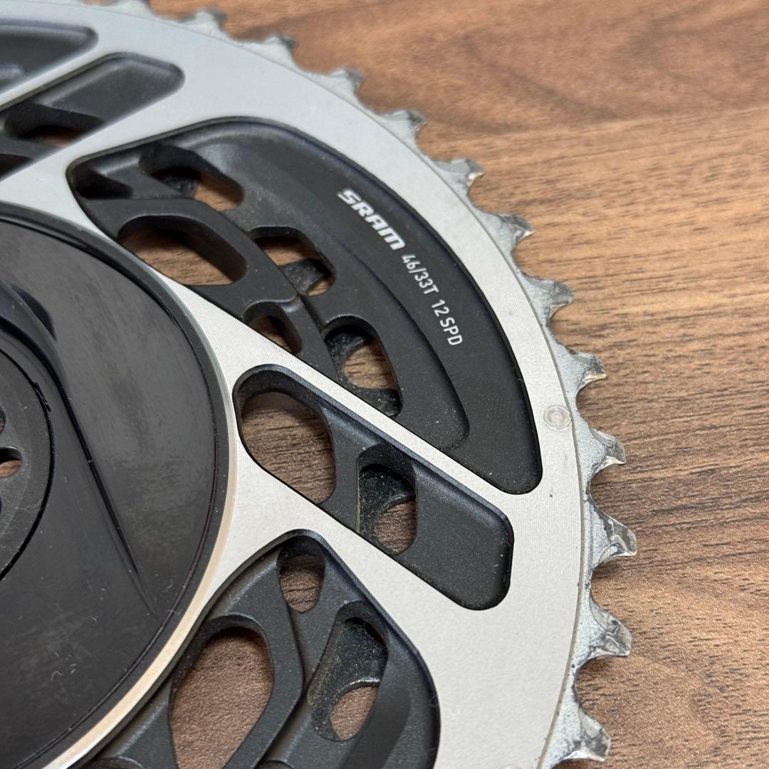 【美品】SRAM Red AXS D1 46-33T 12速 チェーンリング