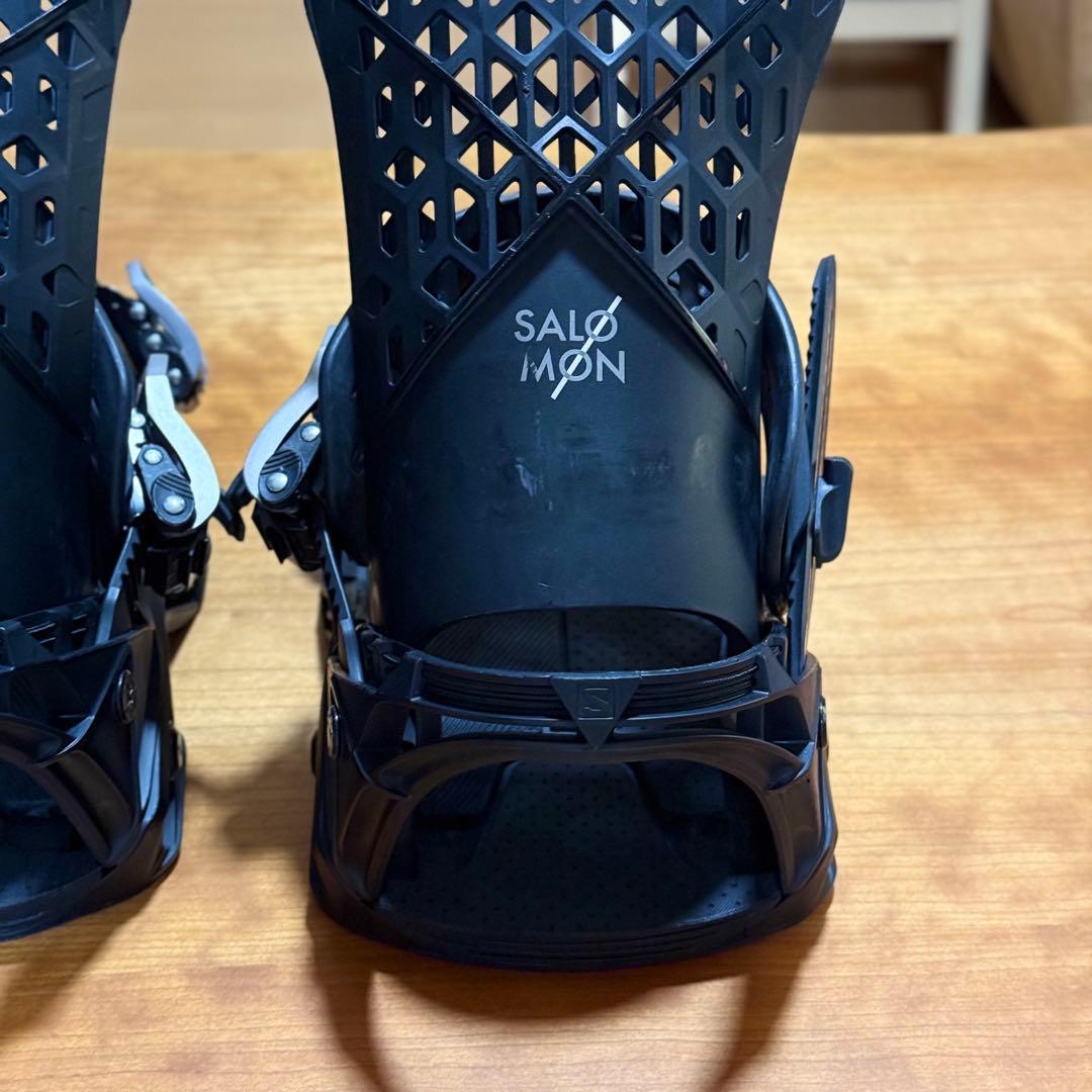 SALOMON HIGHLANDERスノーボードビンディング M ブラック