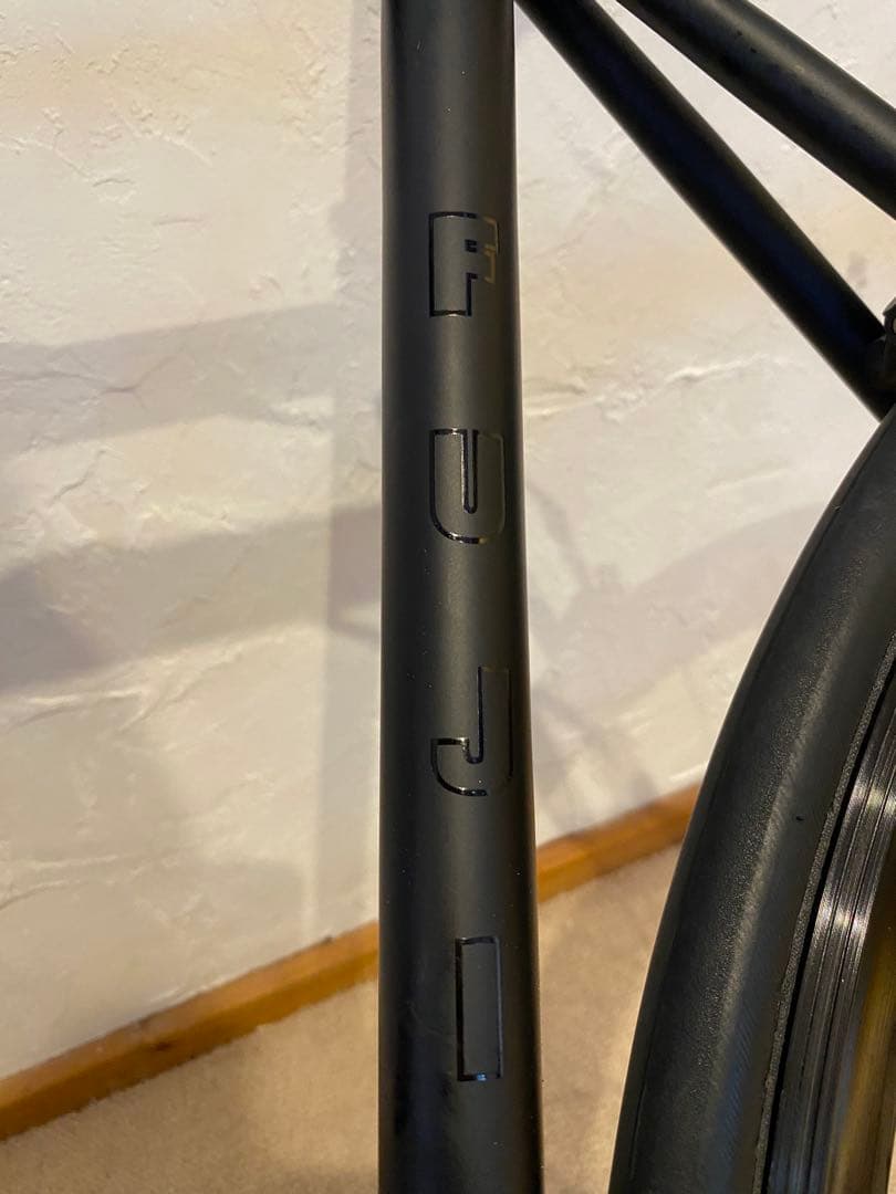 【送料込、完成車】700c フジフェザー ピスト ブローチャーズ ブルーラグ