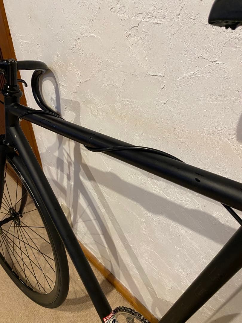 【送料込、完成車】700c フジフェザー ピスト ブローチャーズ ブルーラグ