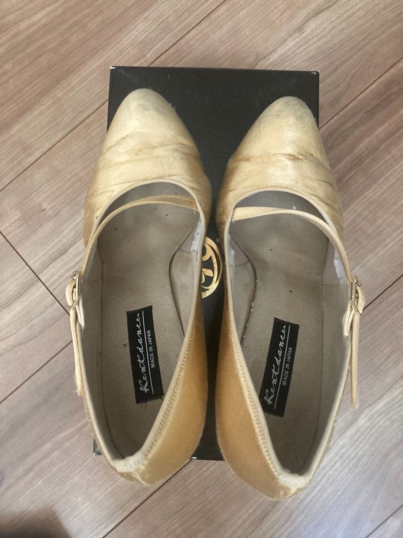 Kentdance ケントダンス 社交ダンスシューズ 24.5cm サテン