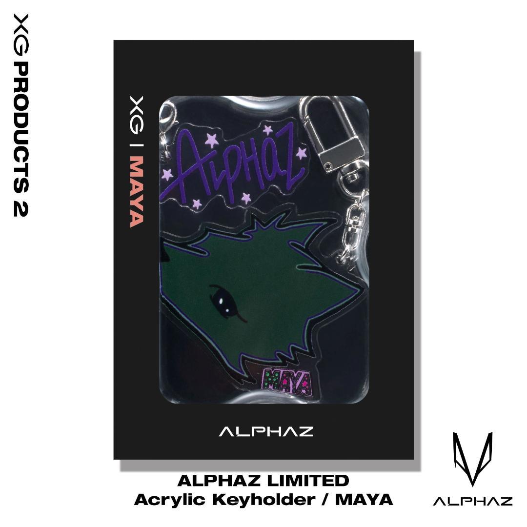 ALPHAZ限定　アクリルキーホルダー MAYA　XG